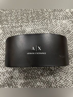 Armani Exchange Sunglasses Eyeglass Hard Shell Case Black
